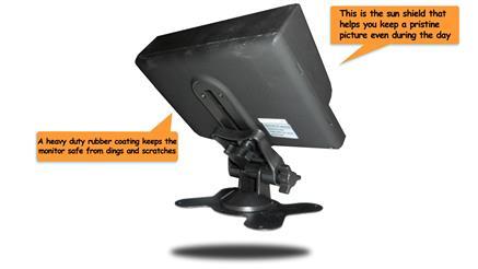 5 Pack of 3 Camera Rear-View System with Sensors for Delivery Trucks