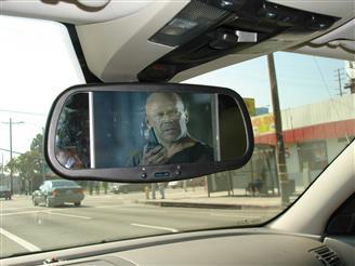 Wireless RV Backup Camera With Rear View Mirror and Bluetooth