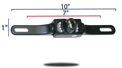 Wireless Front Facing License Plate Camera