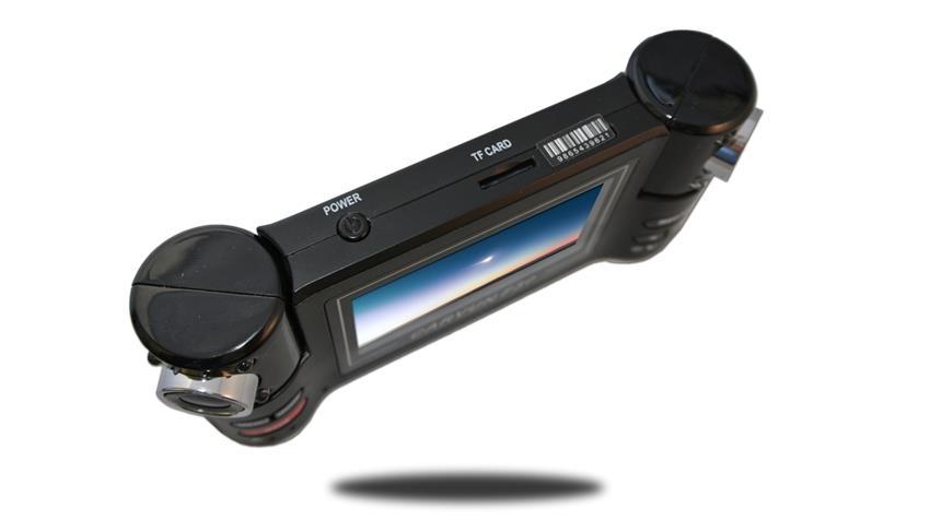 Dual Lens 2.7-Inch Dash Camera (TBF30)