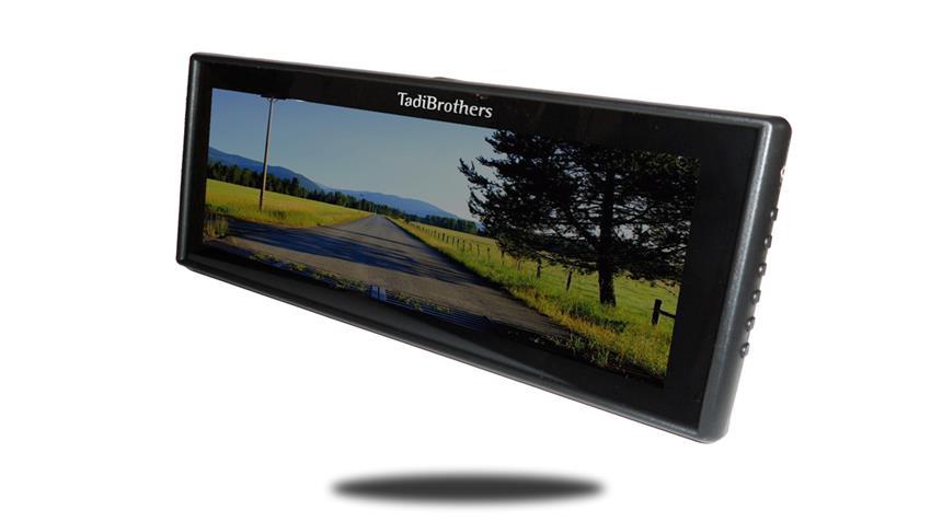 10.5-Inch Clip On Mirror Monitor