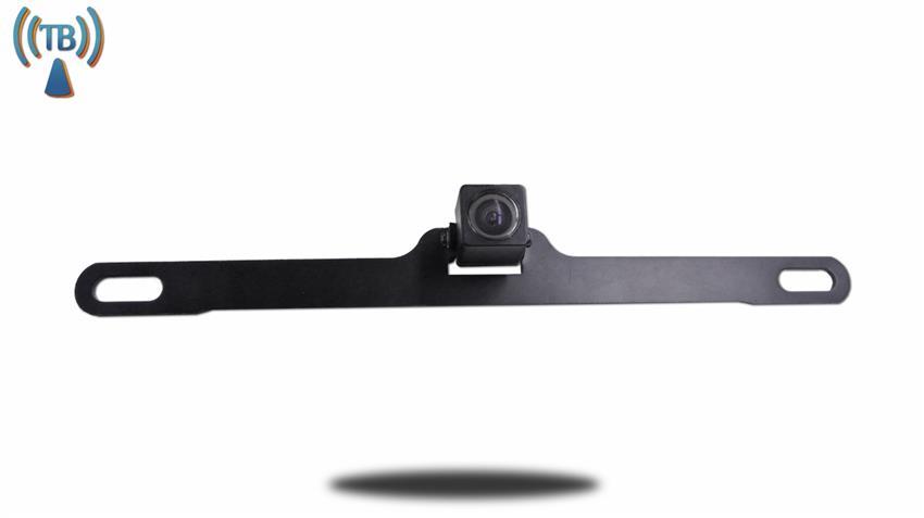Concealed Black Wireless License Plate Backup Camera