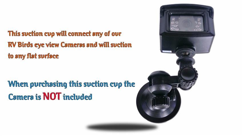 Suction Cup Mount for RV Backup Camera