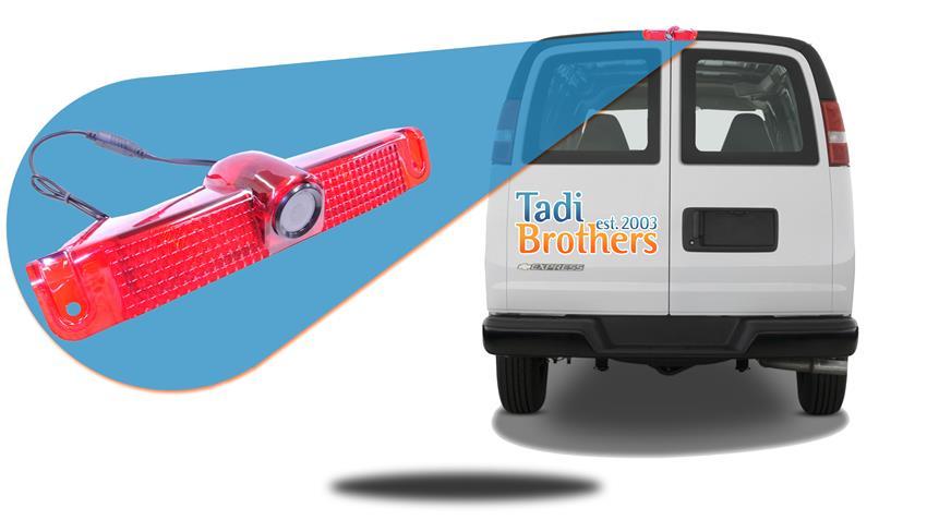 3rd Brake Light Backup Camera with Rear View Monitor