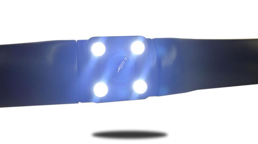 Wireless License Plate Backup Camera with Light projecting LEDs