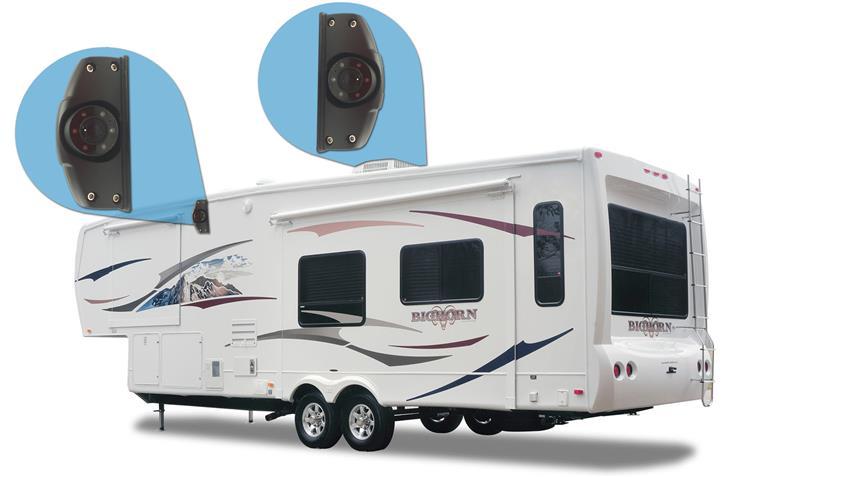 Delivery Truck 3 1080P Backup Camera System AHD