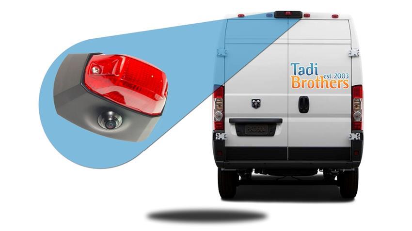 Dodge Promaster Van 3rd Brake Light Backup Camera System