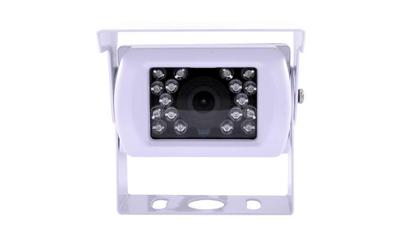White Wireless RV Backup Wireless Camera (Birds Eye View)