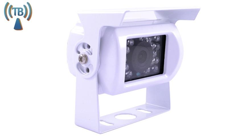 White Wireless RV Backup Wireless Camera (Birds Eye View)