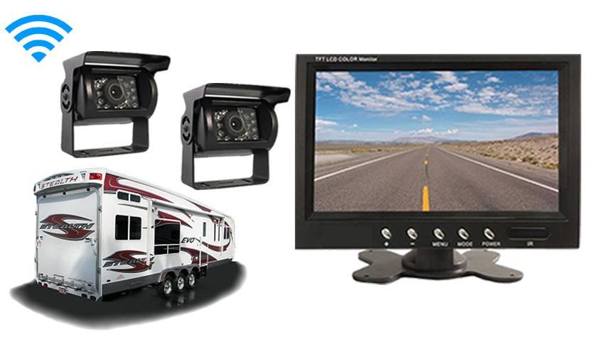 Toy Hauler Backup Camera System