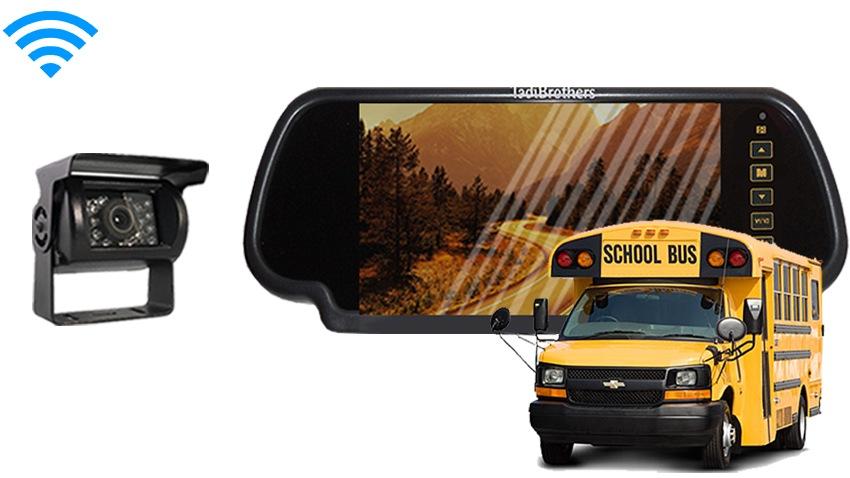 Wireless School Bus Backup Camera System