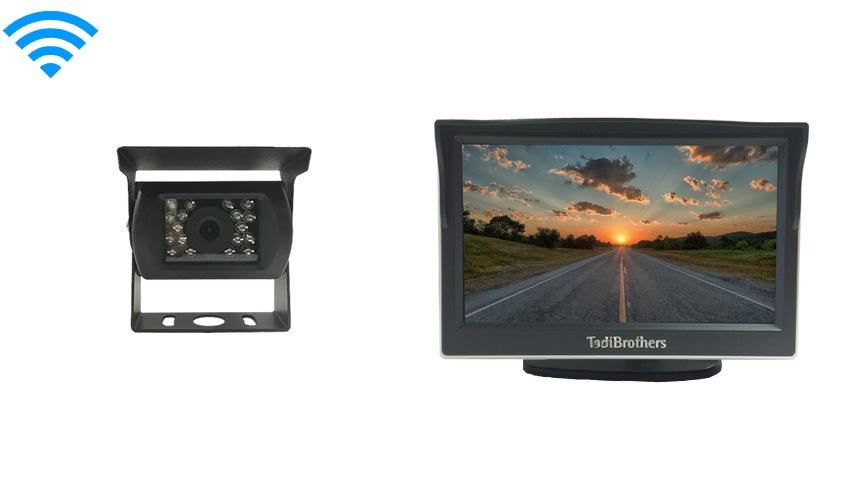 5-Inch Monitor with Wireless Mounted RV Backup Camera