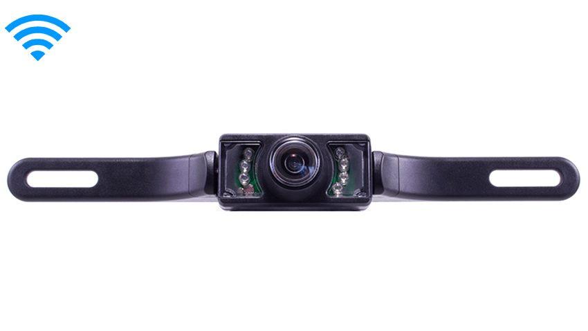 Wireless Front Facing License Plate Camera