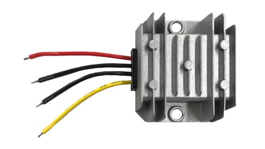 12V Step Up Voltage Adjuster for a Rearview Backup Camera System