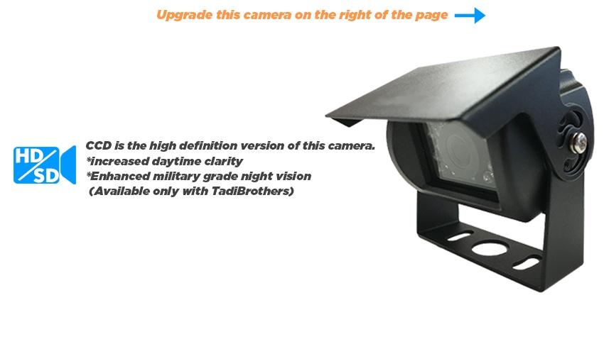 Wireless 30° Zoomed 12mm Lens RV Backup Camera With Adjustable Bracket