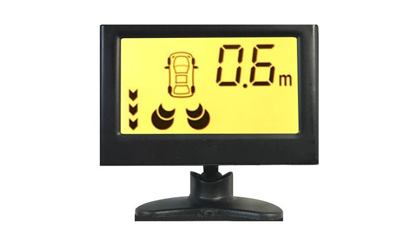 LCD Display Dual Parking Backup Sensor System with Sound