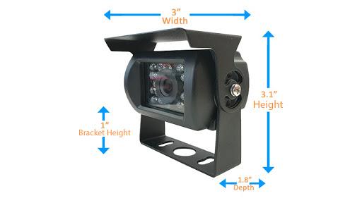 Jensen Replacement RV Backup Camera with Rear View Monitor 1080P AHD