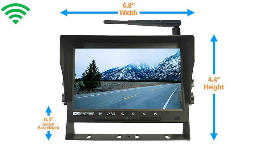 REFURBISHED Digital Wireless Rear View System with 2 Side Cameras