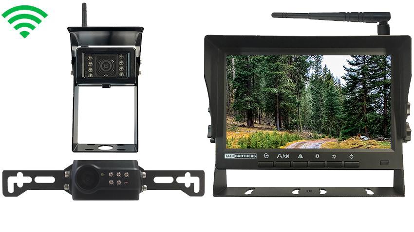 Digital Wireless 5th Wheel Backup Camera System