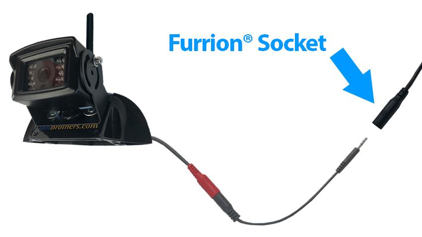 Furrion ® Compatible Digital Wireless Rear View System for RV with 1  RV Camera and Two Side Marker Cameras