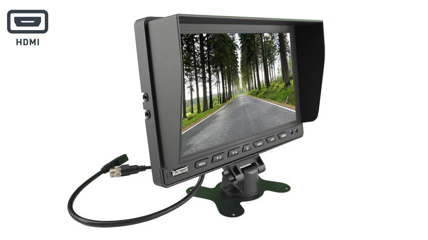 360° Excavator Camera System in 1080P 3D Surround View with Integrated DVR