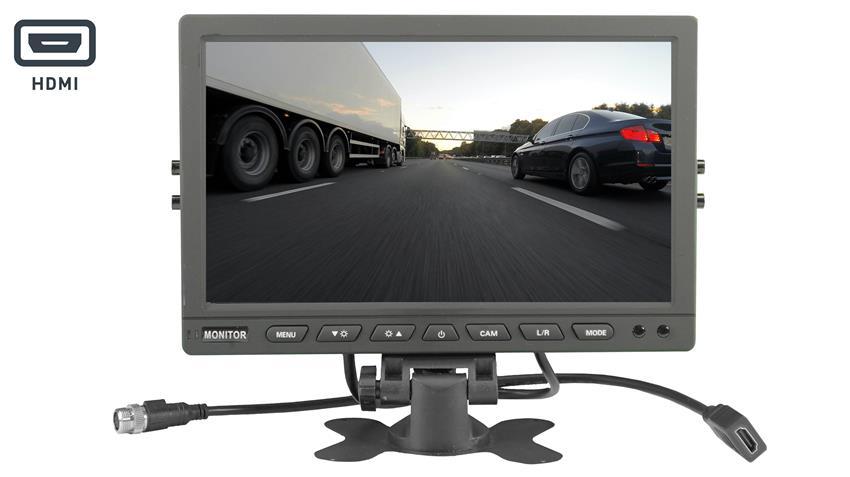 360° Excavator Camera System in 1080P 3D Surround View with Integrated DVR