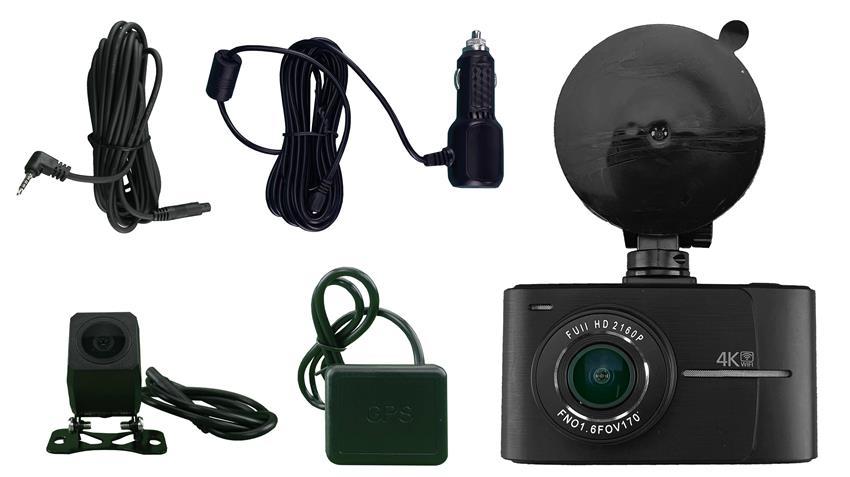 4K Dash Camera with a Backup Camera USB-C (2025)