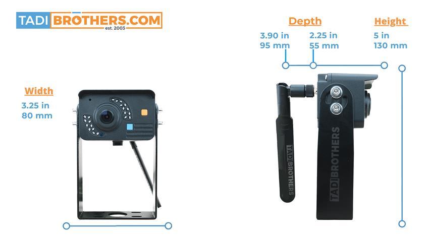 Commercial Grade 1080P Rearview System with 3 Digital Wireless Cameras: 300ft+ Range (V3)