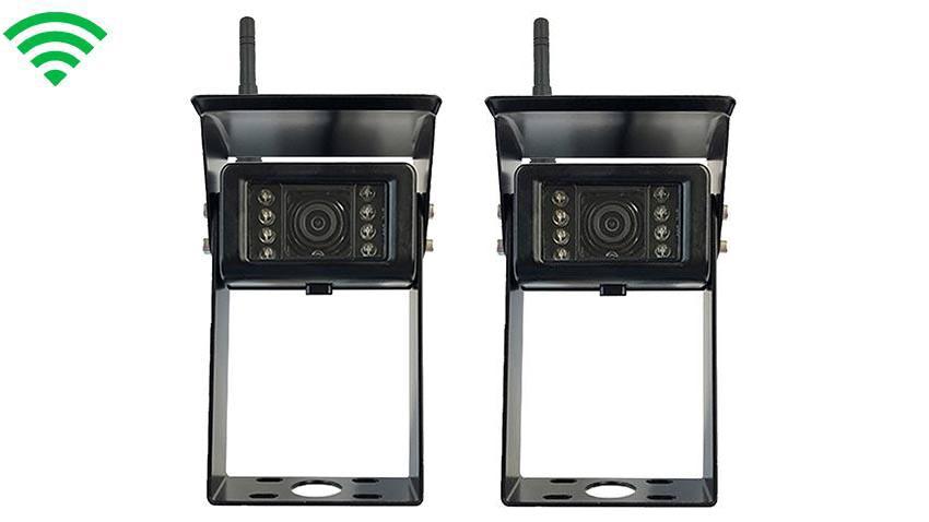 Digital Wireless Horse Trailer Rearview System with 2 Cameras