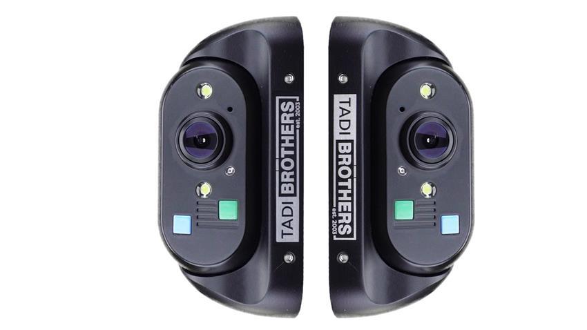Heavy Duty 3 Camera Rear-View System with Sensors for Delivery Trucks in 1080P