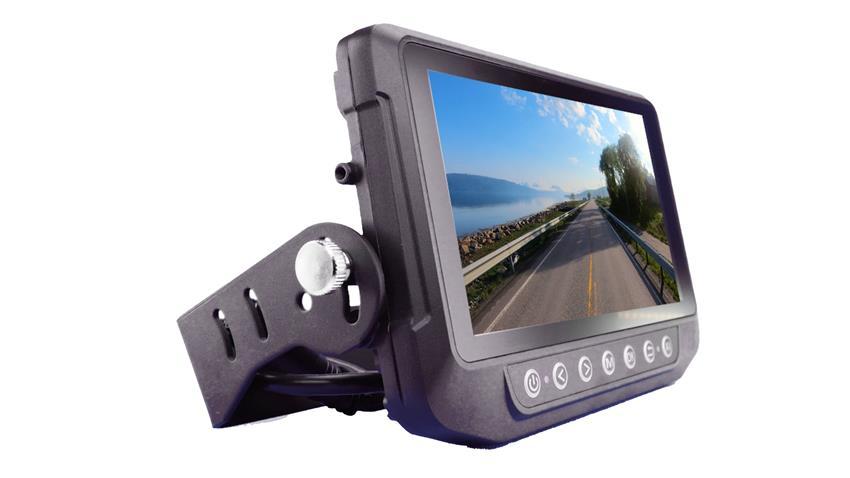 7-inch 1080P Waterproof Split Screen DVR Monitor for up to 4 Backup Cameras (AHD)