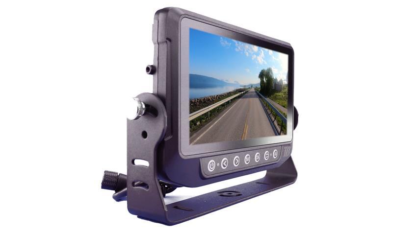 7-inch 1080P Waterproof Split Screen DVR Monitor for up to 4 Backup Cameras (AHD)