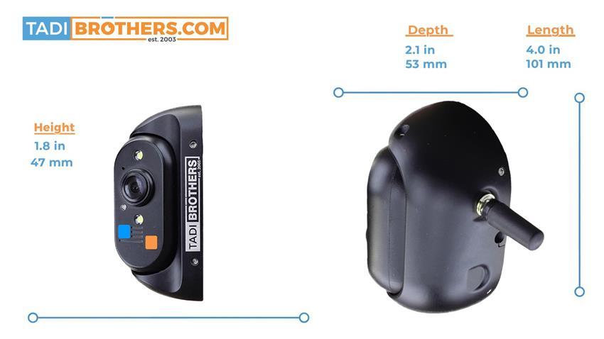 1080P Digital Wireless Rear View System with 1  RV Camera a license Camera and 2 Side Cameras (V3)