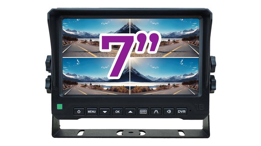1080P Rear-View System for RVs with 3 AHD Cameras and Backup Monitor (2023)