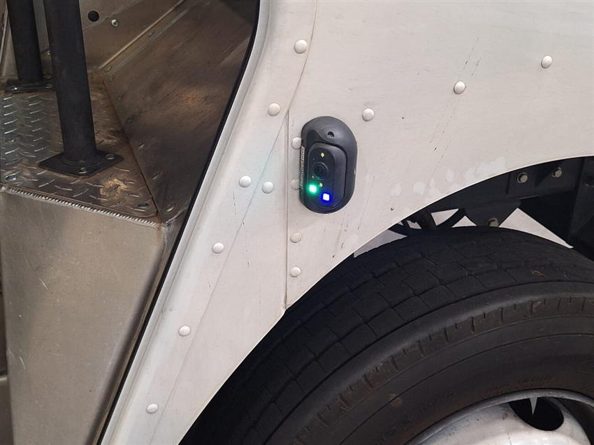Heavy Duty 3 Camera Rear-View System with Sensors for Delivery Trucks in 1080P