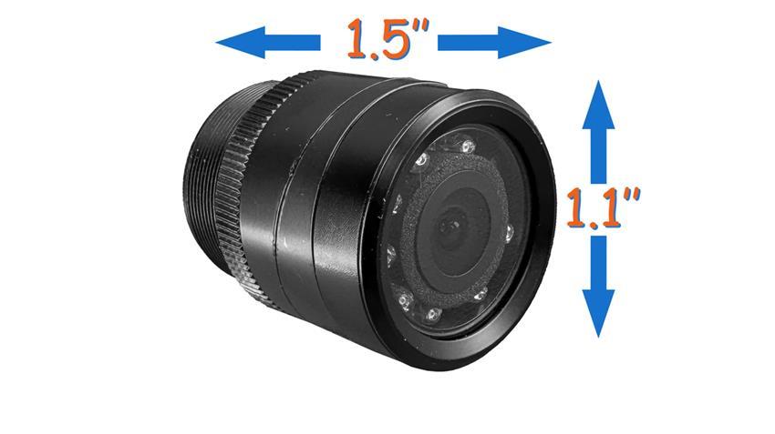 Heavy Duty 1080P Wired Flush Bumper Mounted Observation Camera System