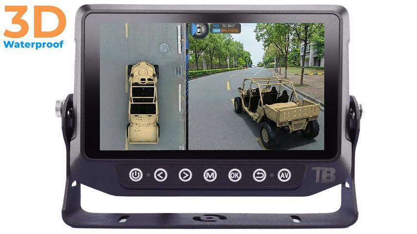 360° Dune Buggy Camera System in 3D for Surround View with DVR in 1080P (2026 V3)