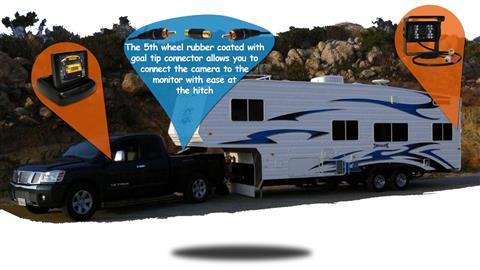 5th Wheel Backup Camera System with RV Camera and Rear View Monitors
