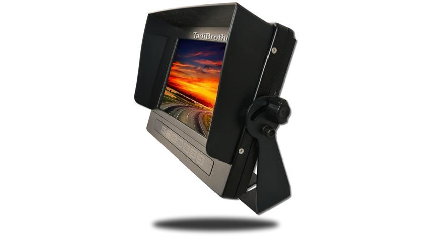 Heavy Duty Quick Disconnect with Rearview Monitor and 2 Observation Cameras for Hitching