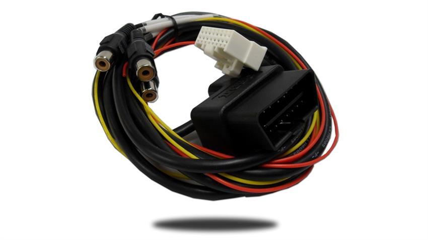 Parking Assist System with Moving Gridlines (OBD II)