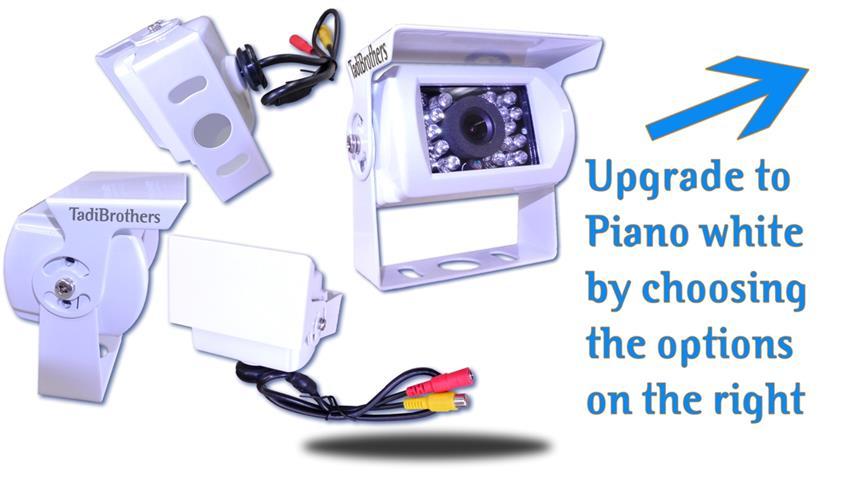 Heavy Duty Quick Disconnect with Rearview Monitor and 2 Observation Cameras for Hitching