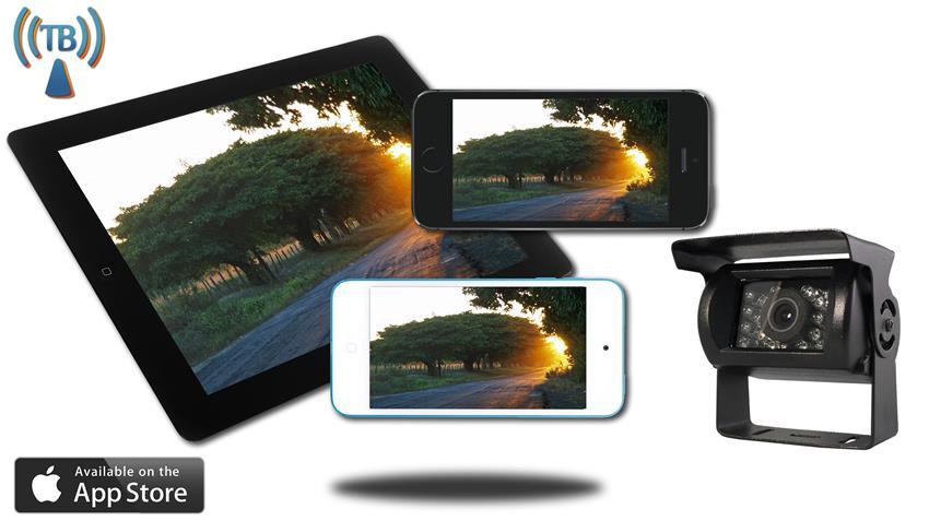 iPhone Wifi Backup Camera system for RV, Truck, Long Vehicle