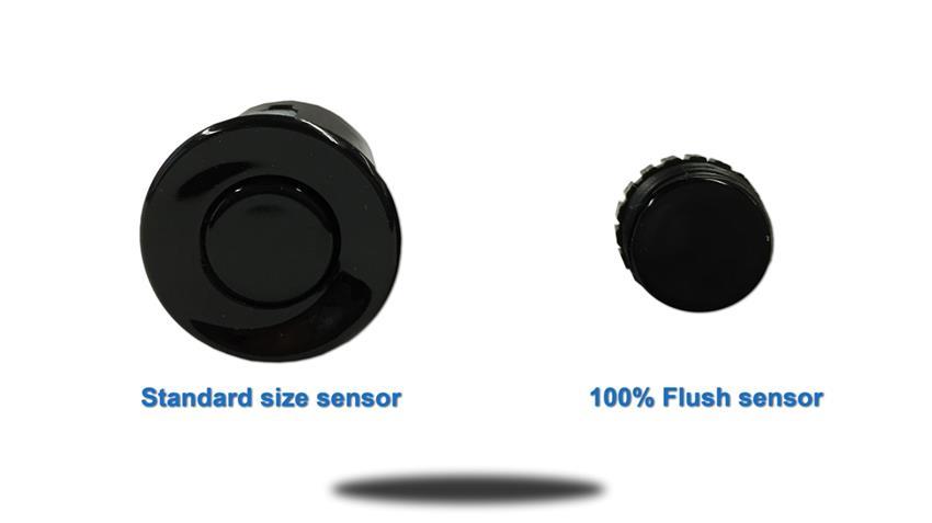 Flush Factory Mount Parking Backup Sensor System with Sound