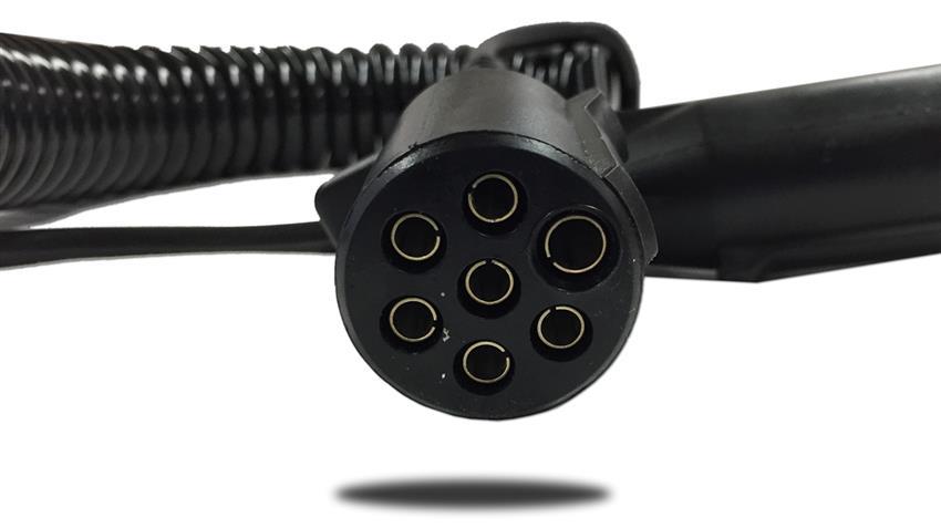 Trailer Tow Cable Quick Slinky Disconnect (Heavy)