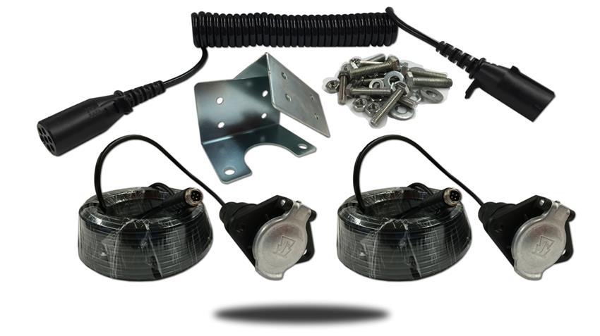 Trailer Tow Cable Quick Slinky Disconnect (Heavy)