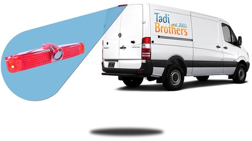 Mercedes Benz Sprinter Van 3rd Brake Light Backup Camera System