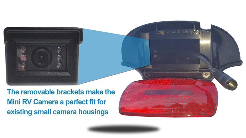 Wireless Mini RV Backup Camera system compatible with Furrion ® Housing