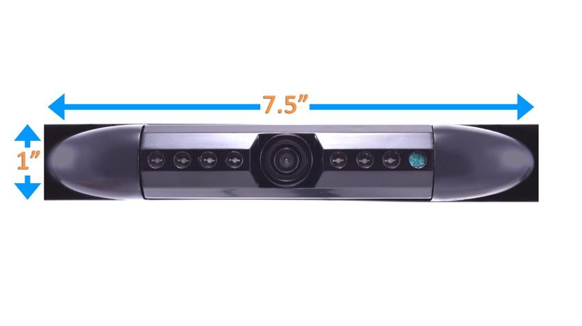 OVERSTOCK Rear View Mirror with Wireless High Definition License Plate Backup Camera