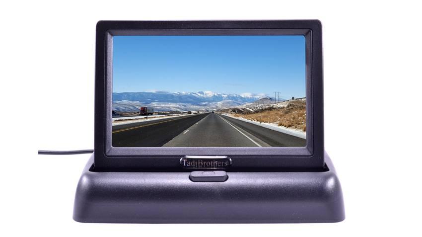 3.6-Inch Pop up Monitor with 90° Backup Camera