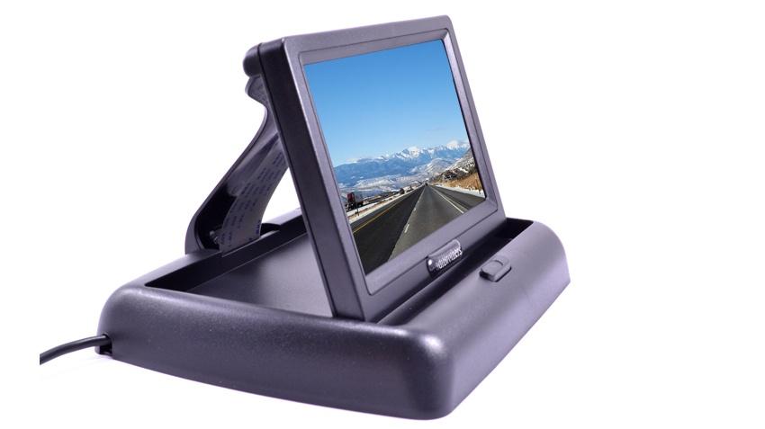 3.6-Inch Pop up Monitor with 90° Backup Camera
